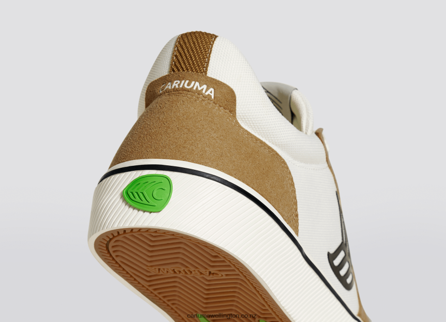 Men Cariuma Camel & Off-White Vintage/Black TZ68P2121