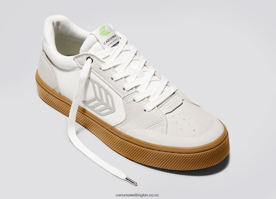 Men Cariuma Off-White Vintage Gum/Grey TZ68P2119