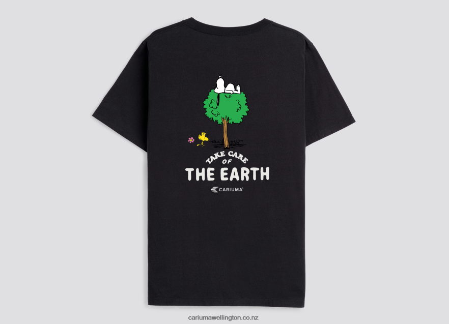 Women Cariuma Peanuts Earth Black TZ68P2214