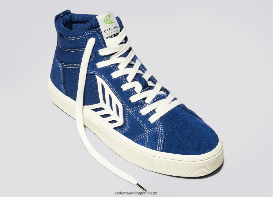 Women Cariuma Blue Contrast/Ivory TZ68P2363
