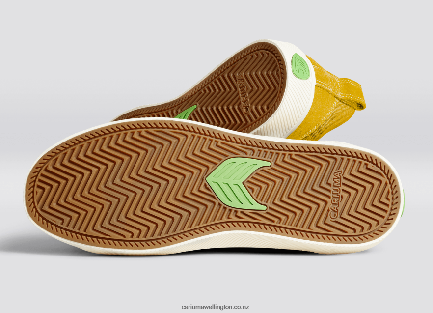 Women Cariuma Yellow Contrast/Ivory TZ68P2355