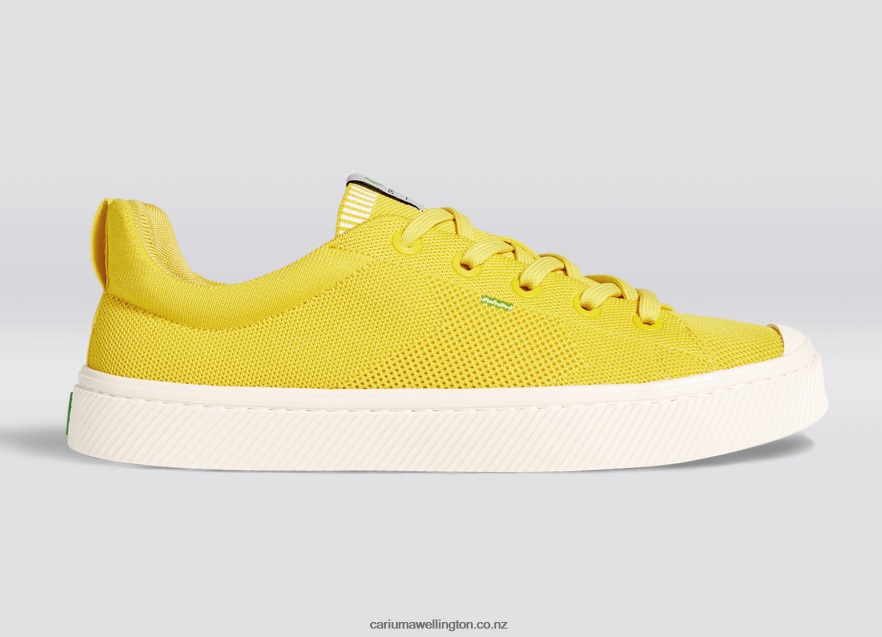 Women Cariuma Sun Yellow Knit TZ68P2401