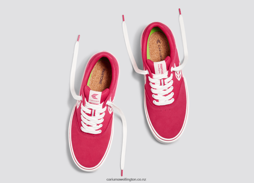 Women Cariuma Pantone Viva Magenta/Off-White TZ68P2295