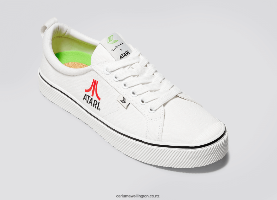 Women Cariuma Atari Off-White Canvas TZ68P2308