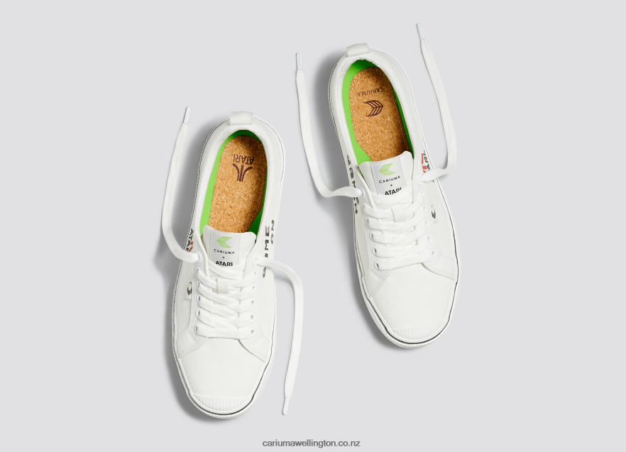 Women Cariuma Atari Off-White Canvas TZ68P2308