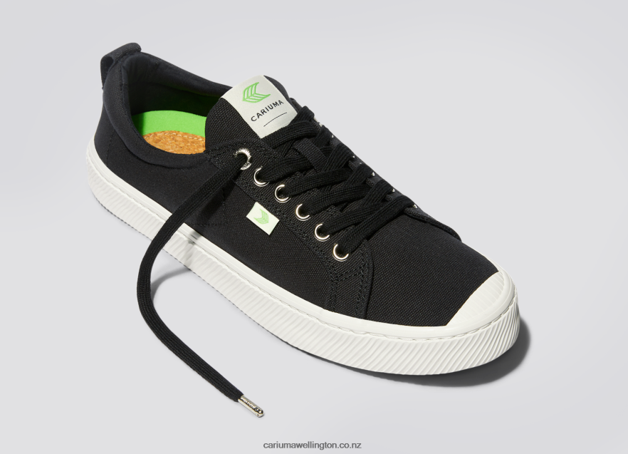 Women Cariuma Black Canvas TZ68P2238