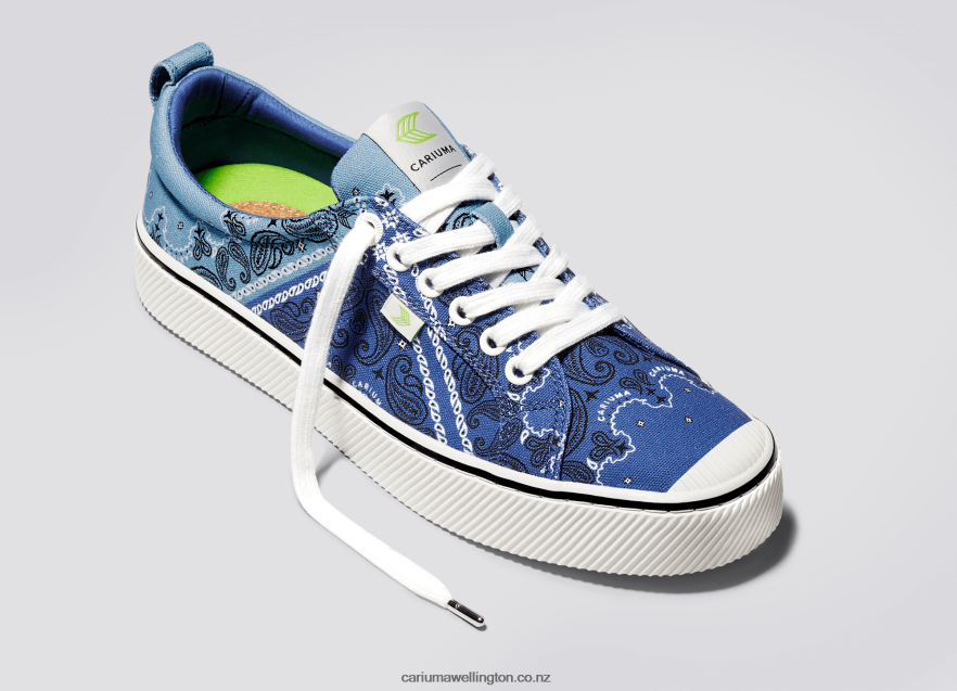 Women Cariuma Blue Bandana Canvas TZ68P2237