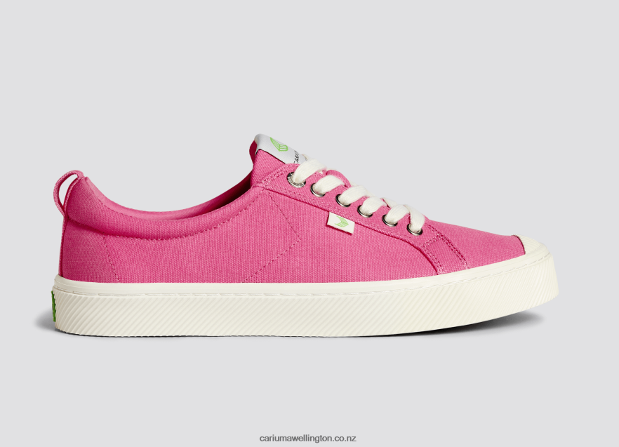 Women Cariuma Bright Pink Canvas TZ68P2223