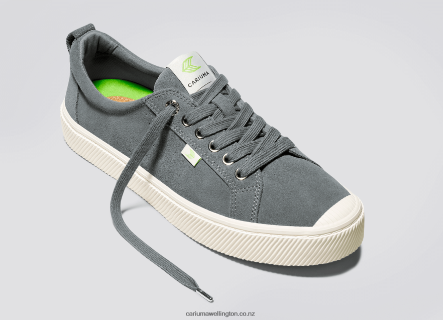 Women Cariuma Charcoal Grey Suede TZ68P2270