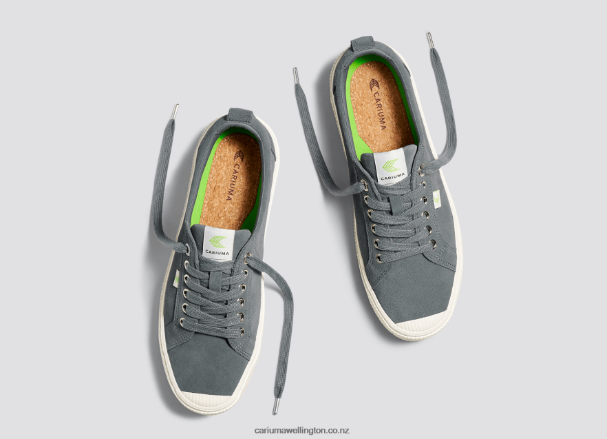 Women Cariuma Charcoal Grey Suede TZ68P2270
