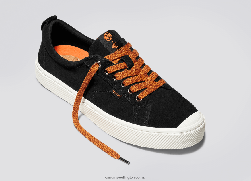 Women Cariuma Deus Ex Machina Black Suede TZ68P2243