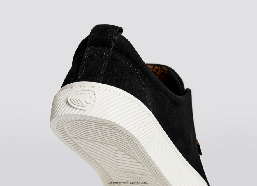 Women Cariuma Deus Ex Machina Black Suede TZ68P2243