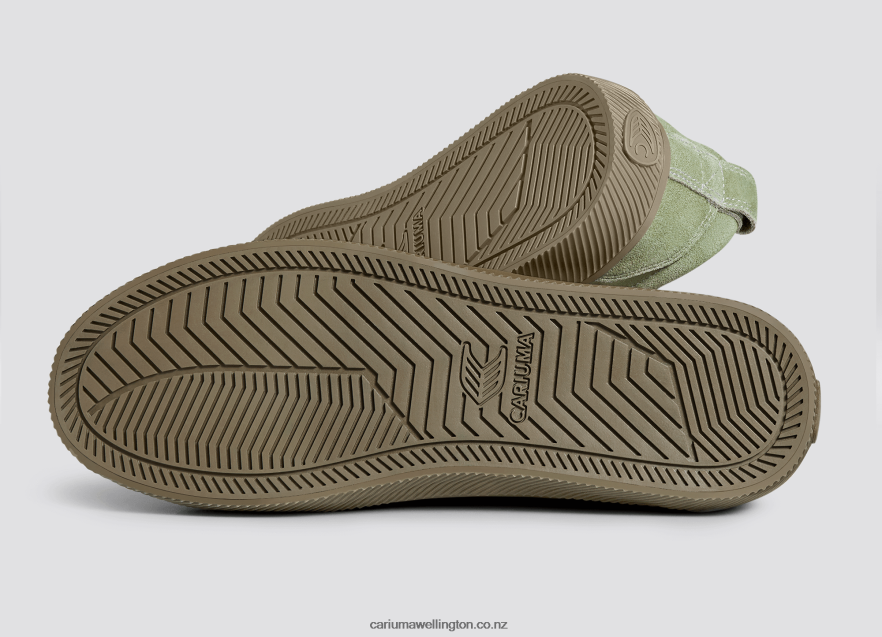 Women Cariuma Deus Ex Machina Oil Green Suede TZ68P2244