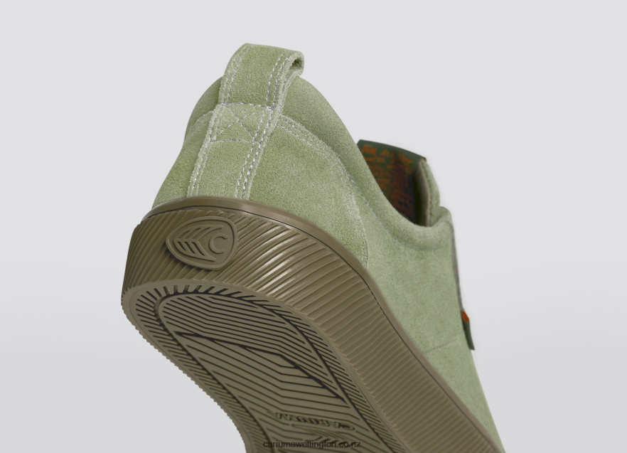 Women Cariuma Deus Ex Machina Oil Green Suede TZ68P2244