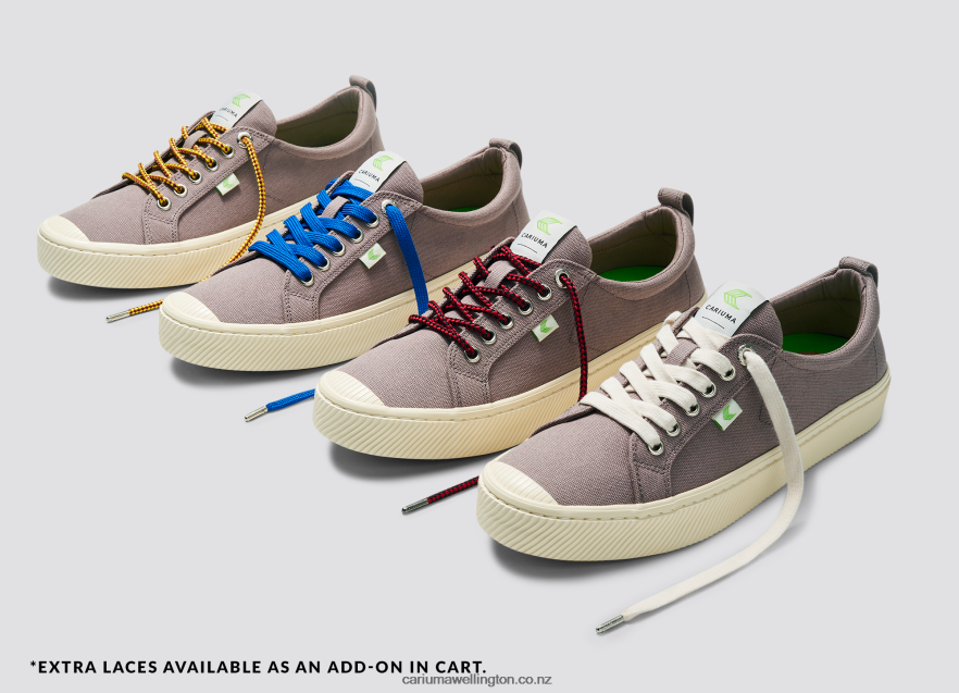 Women Cariuma Grey Canvas TZ68P2220