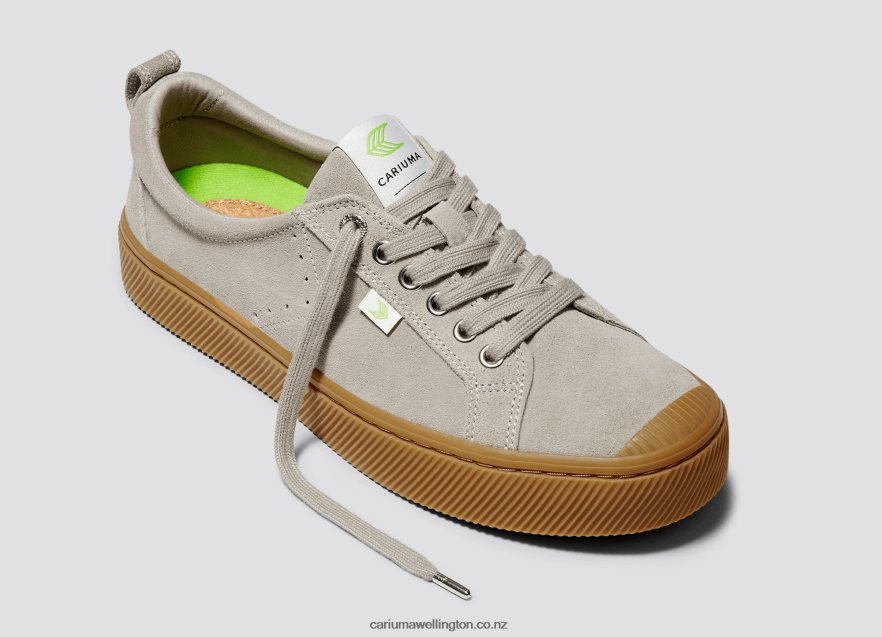 Women Cariuma Grey Gum Suede TZ68P2260