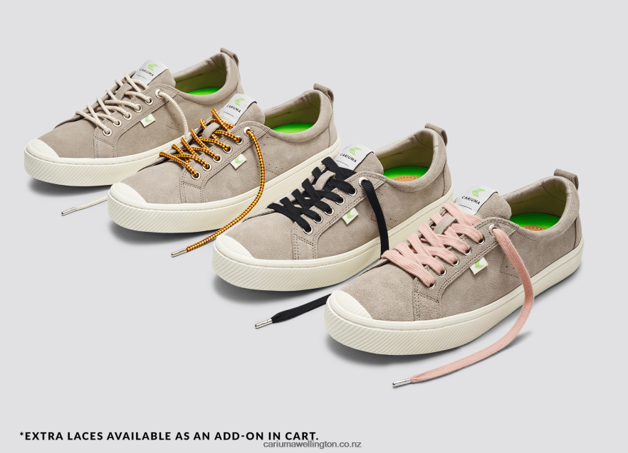 Women Cariuma Grey Suede TZ68P2256