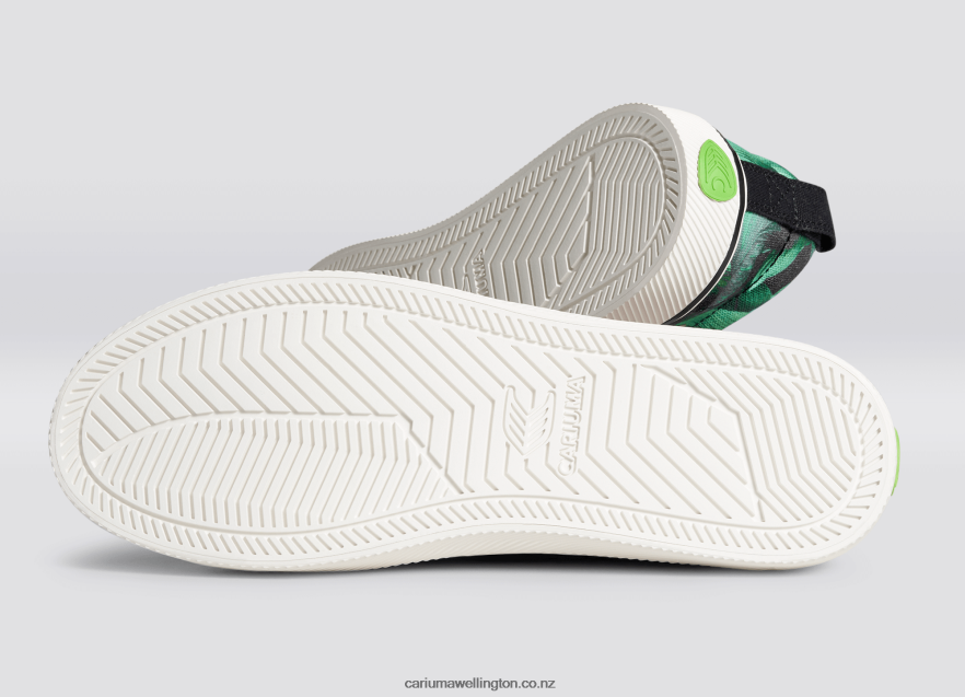 Women Cariuma National Geographic Peace Lily Green Canvas TZ68P2245