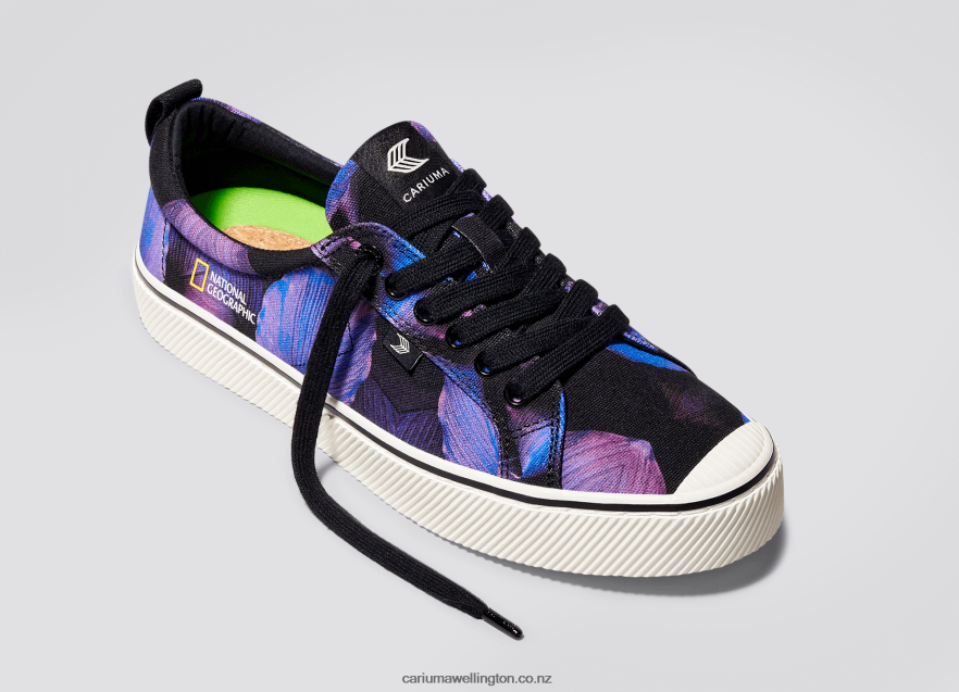 Women Cariuma National Geographic Peace Lily Purple Canvas TZ68P2246