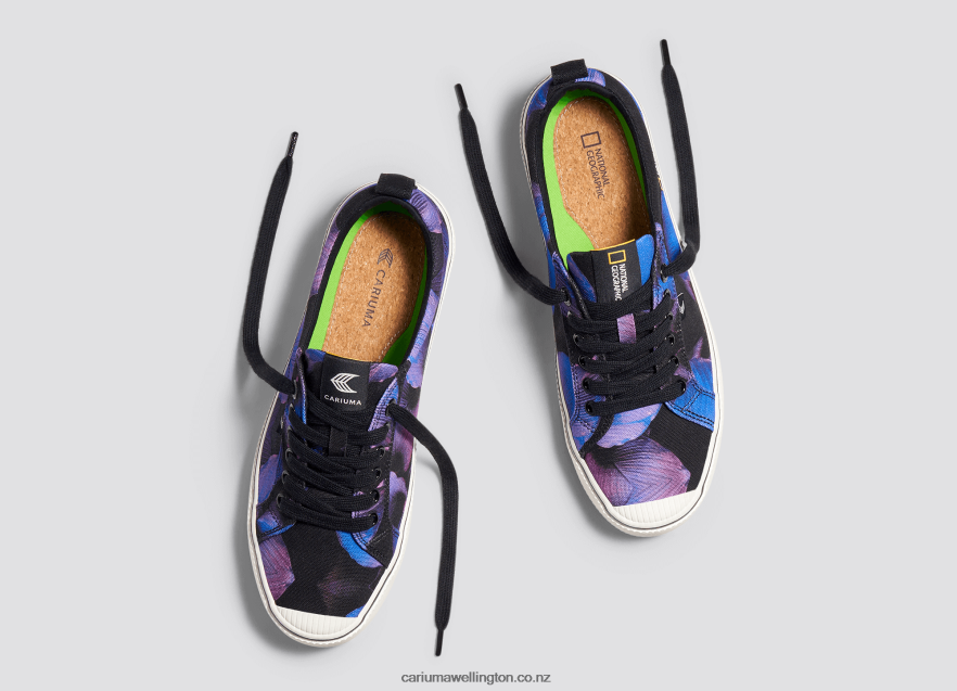 Women Cariuma National Geographic Peace Lily Purple Canvas TZ68P2246