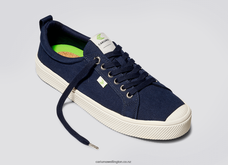 Women Cariuma Navy Canvas TZ68P2239