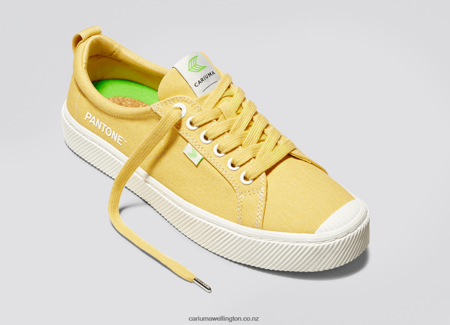 Women Cariuma Pantone Cornsilk Canvas TZ68P2268