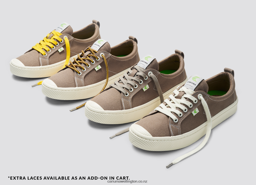 Women Cariuma Sand Contrast Thread Canvas TZ68P2240