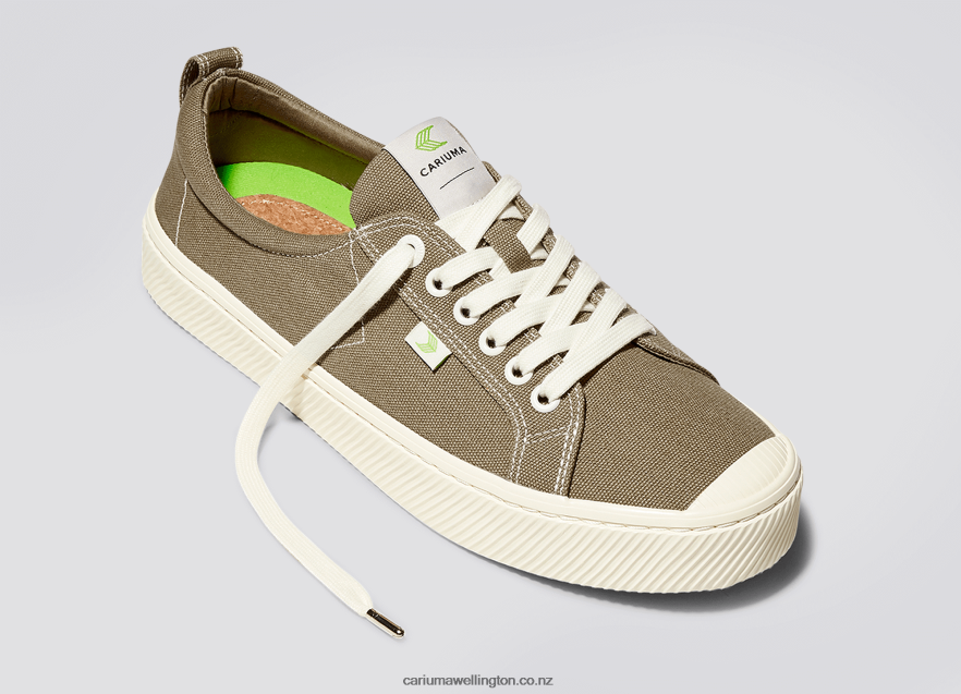 Women Cariuma Sand Contrast Thread Canvas TZ68P2240