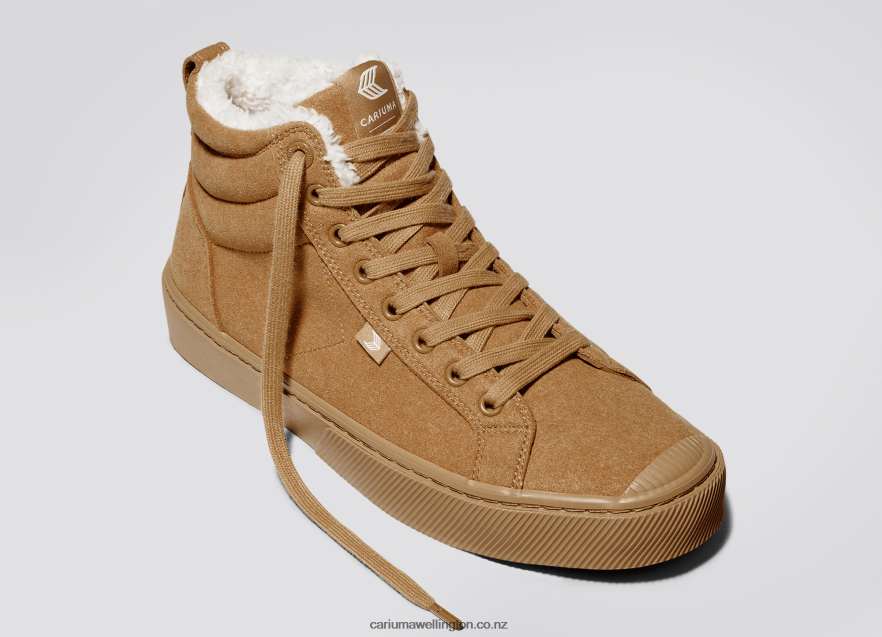 Women Cariuma Therma All Camel Suede TZ68P2286