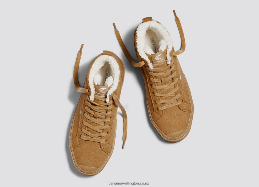 Women Cariuma Therma All Camel Suede TZ68P2286