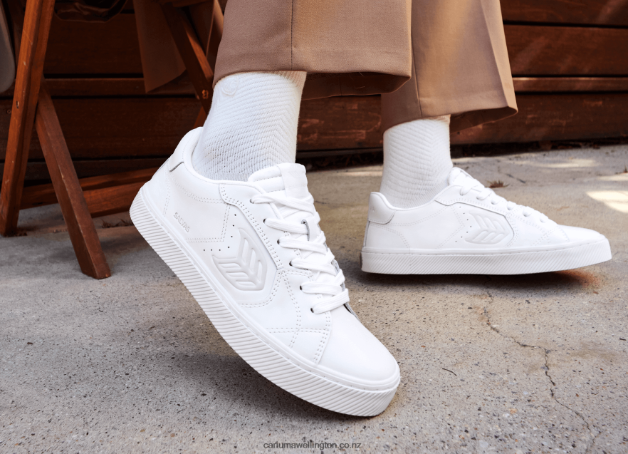 Women Cariuma White LWG Leather/Ice TZ68P2313