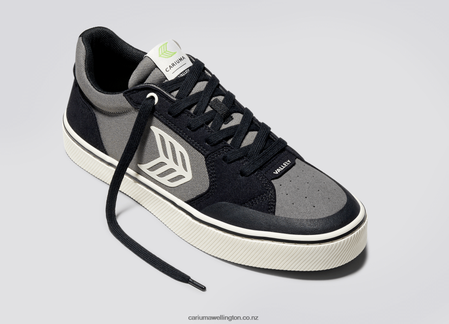 Women Cariuma Black & Charcoal Grey/Ivory TZ68P2335