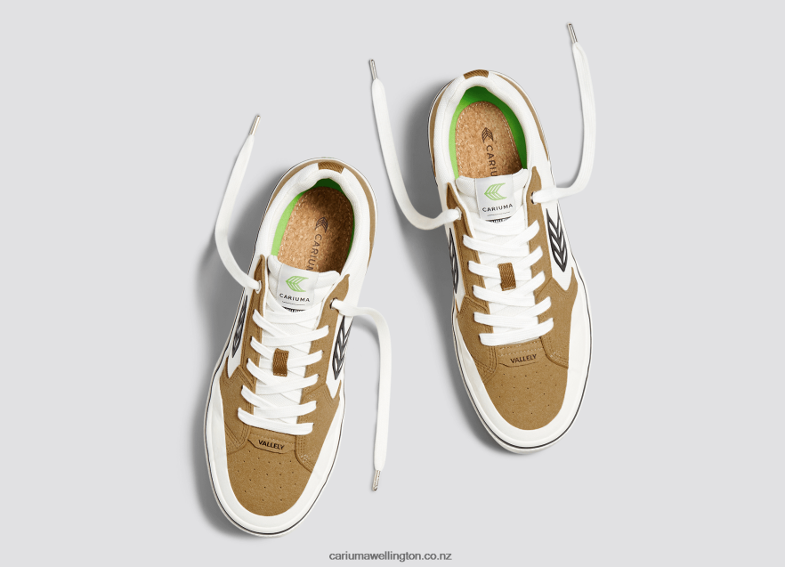Women Cariuma Camel & Off-White Vintage/Black TZ68P2338